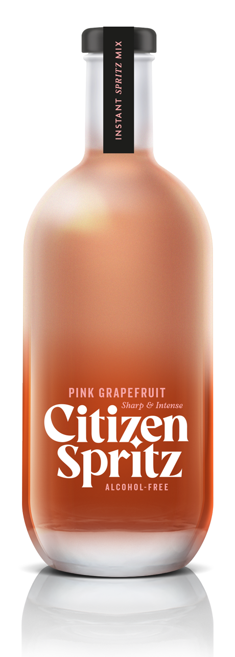pink grapefruit instant spritz bottle image