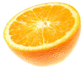 bitter orange slide half