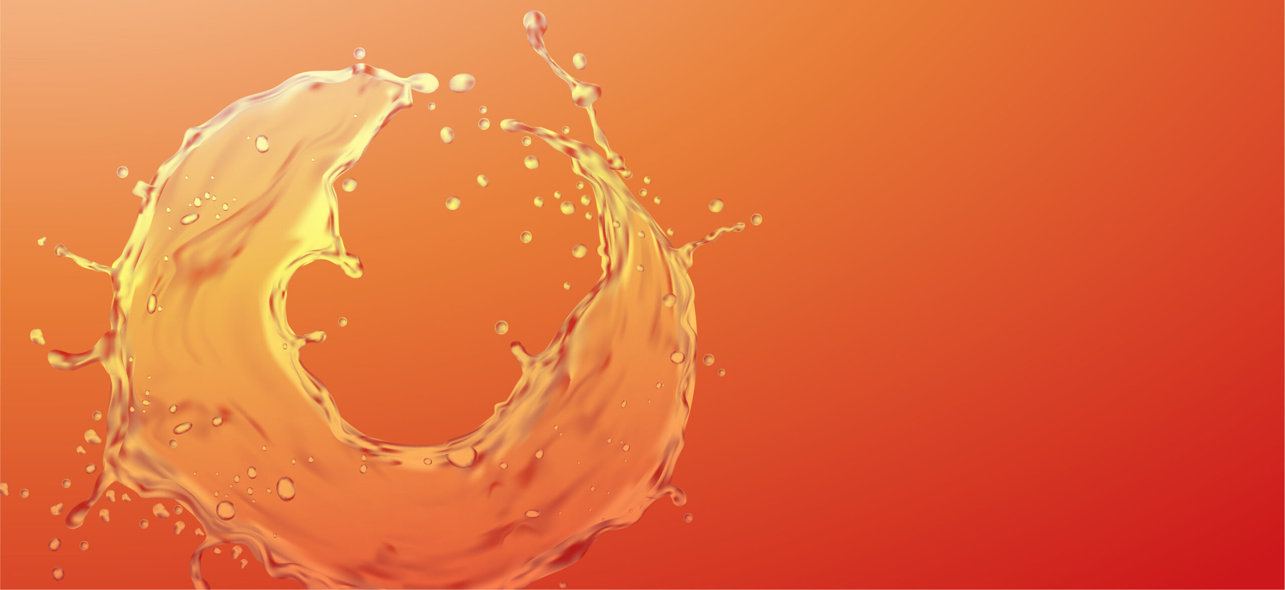 orange background for home page slider