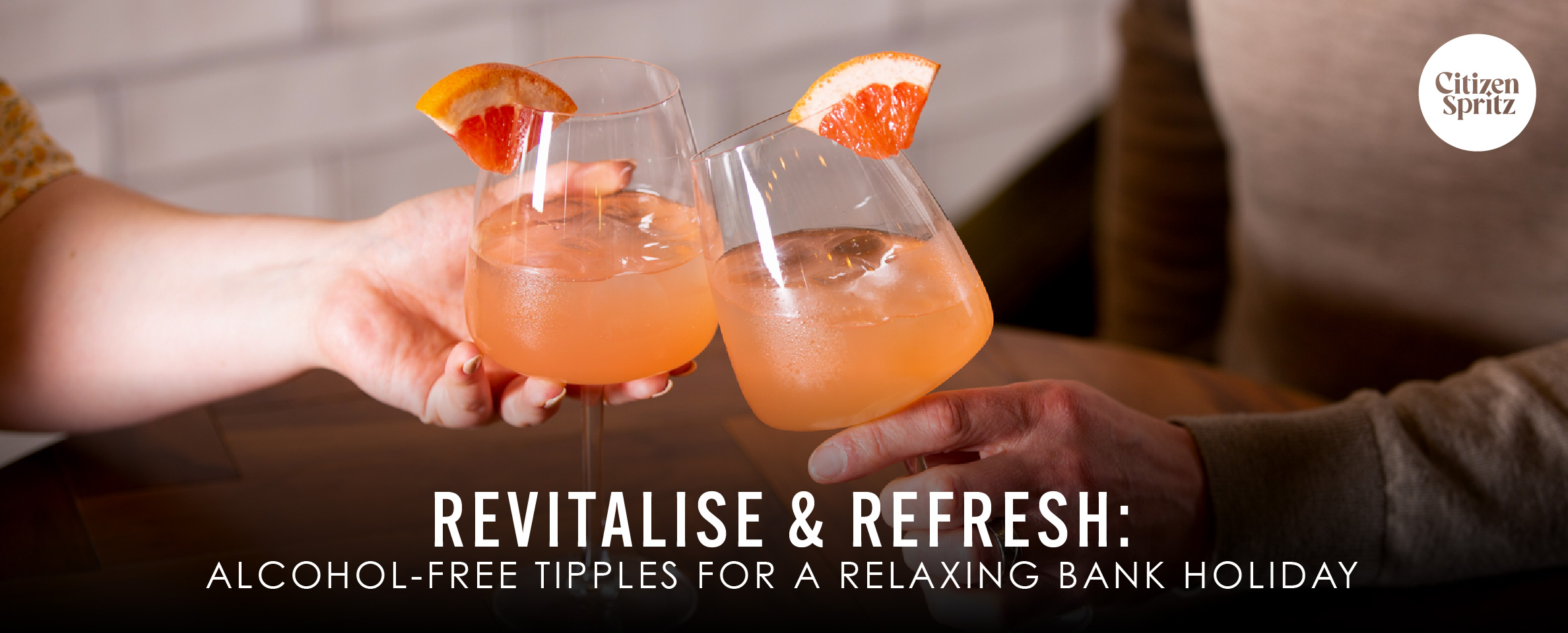 revitalise and refresh: alcohol free tipples for a relaxing bank holiday