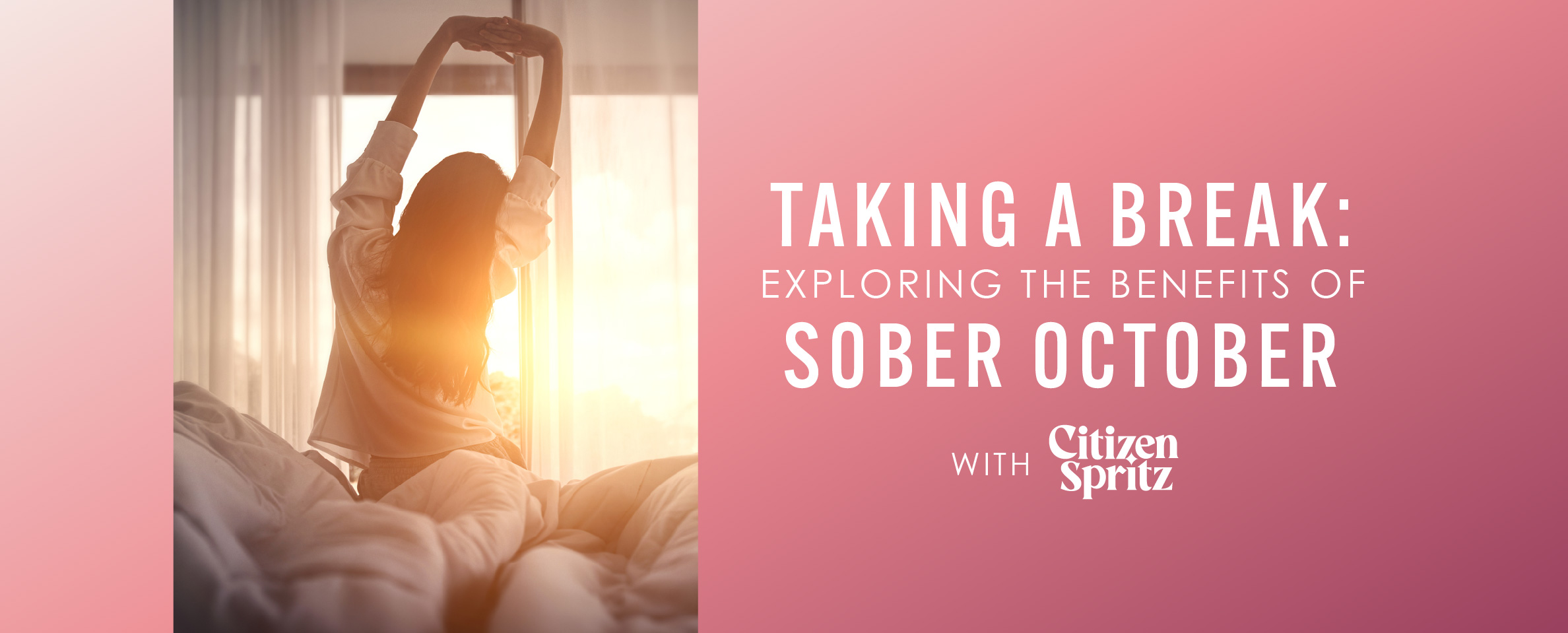 taking a break: exploring the benefits of sober october