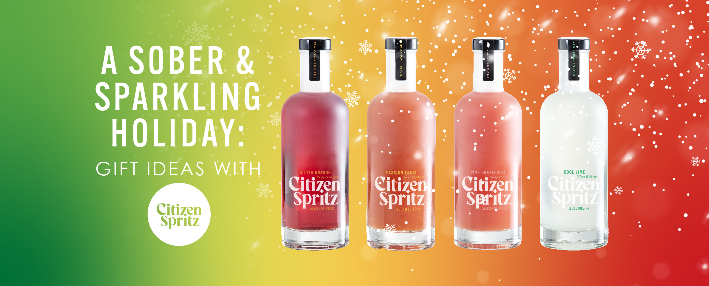 a sober and spakling holiday - gift ideas with citizen spritz