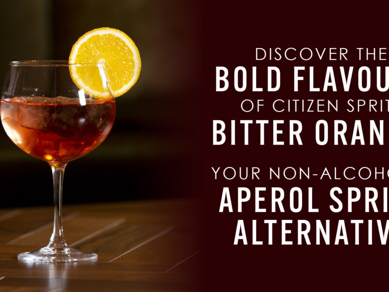 Citizen Spritz Bitter Orange: Your Non-Alcoholic Aperol Spritz Alternative