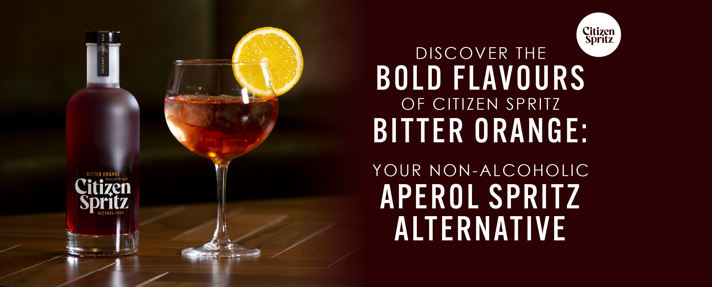 Citizen Spritz Bitter Orange: Your Non-Alcoholic Aperol Spritz Alternative