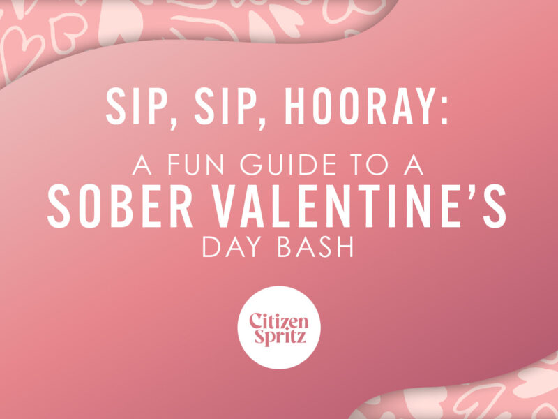 Cheers to a Fun Sober Valentine's Day with Non-Alcoholic Spritz Delights!
