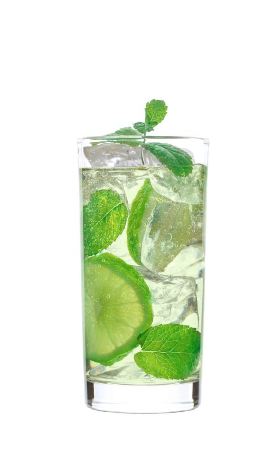 cool lime instant spritz in glass